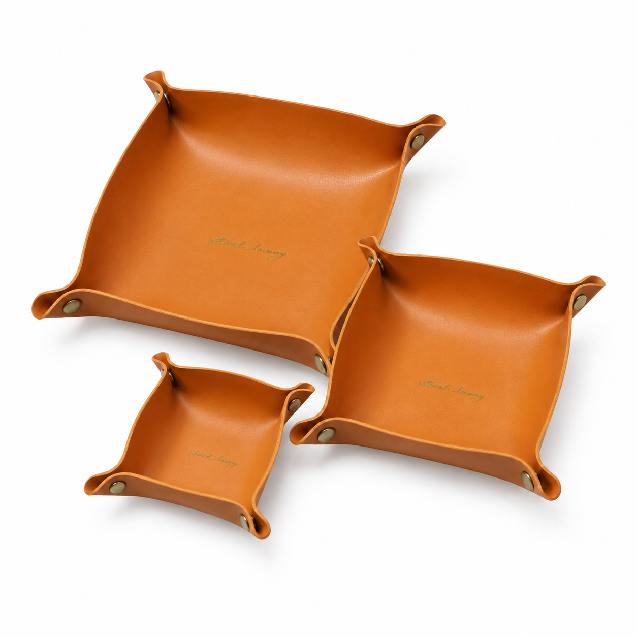 Nordic Leather Desk Tray