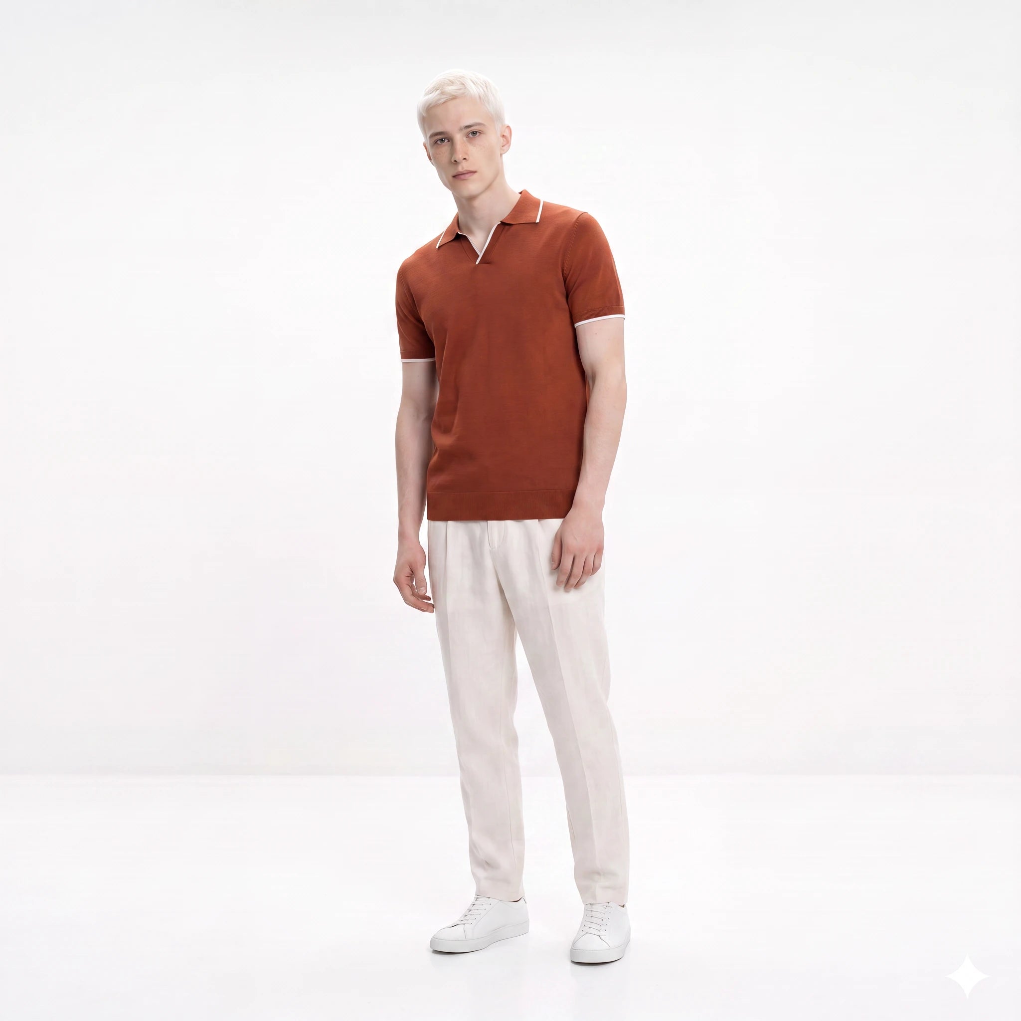 Newport Knitted Polo