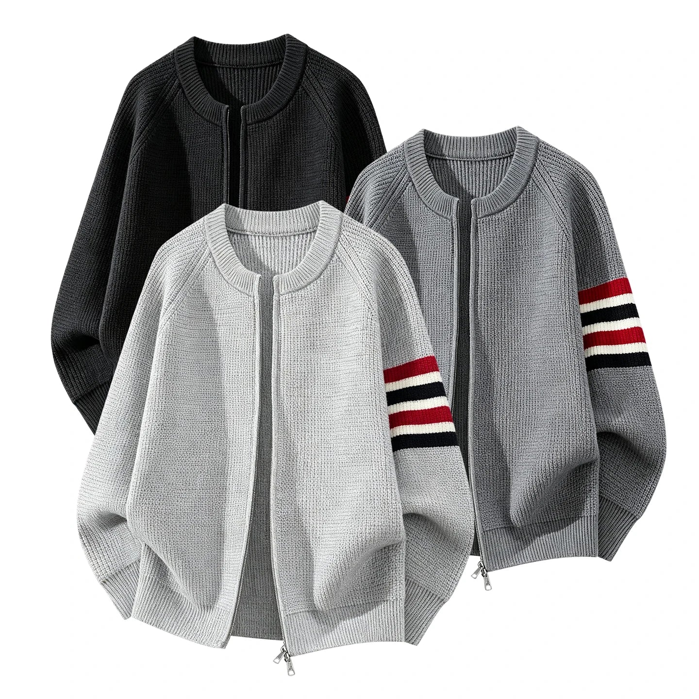 Thomas Knit Zip Cardigan