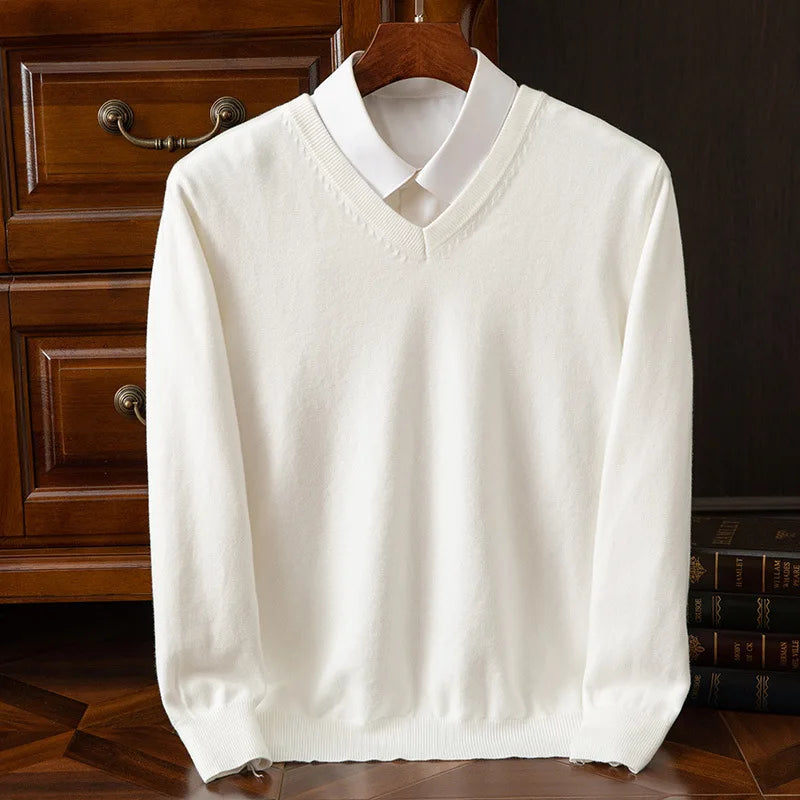 Cashmere Old Money Pull Over