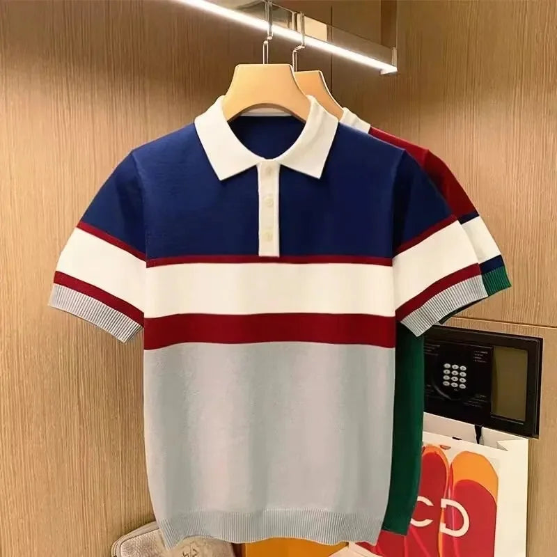 Antala Knitted Polo Top