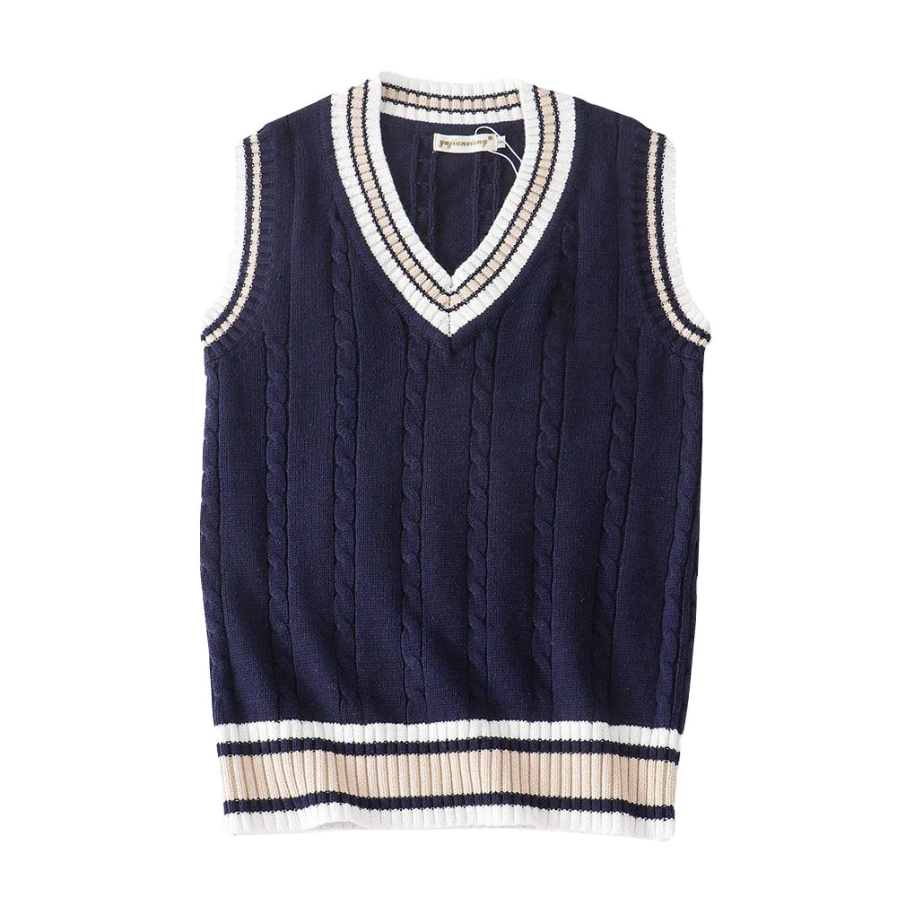 Oxford Knitted Vest