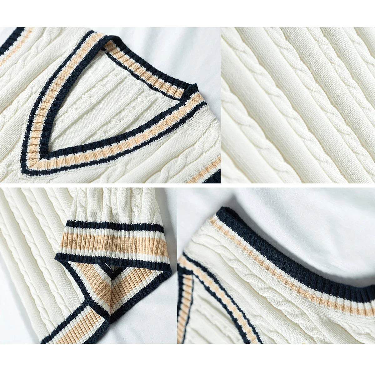 Oxford Knitted Vest