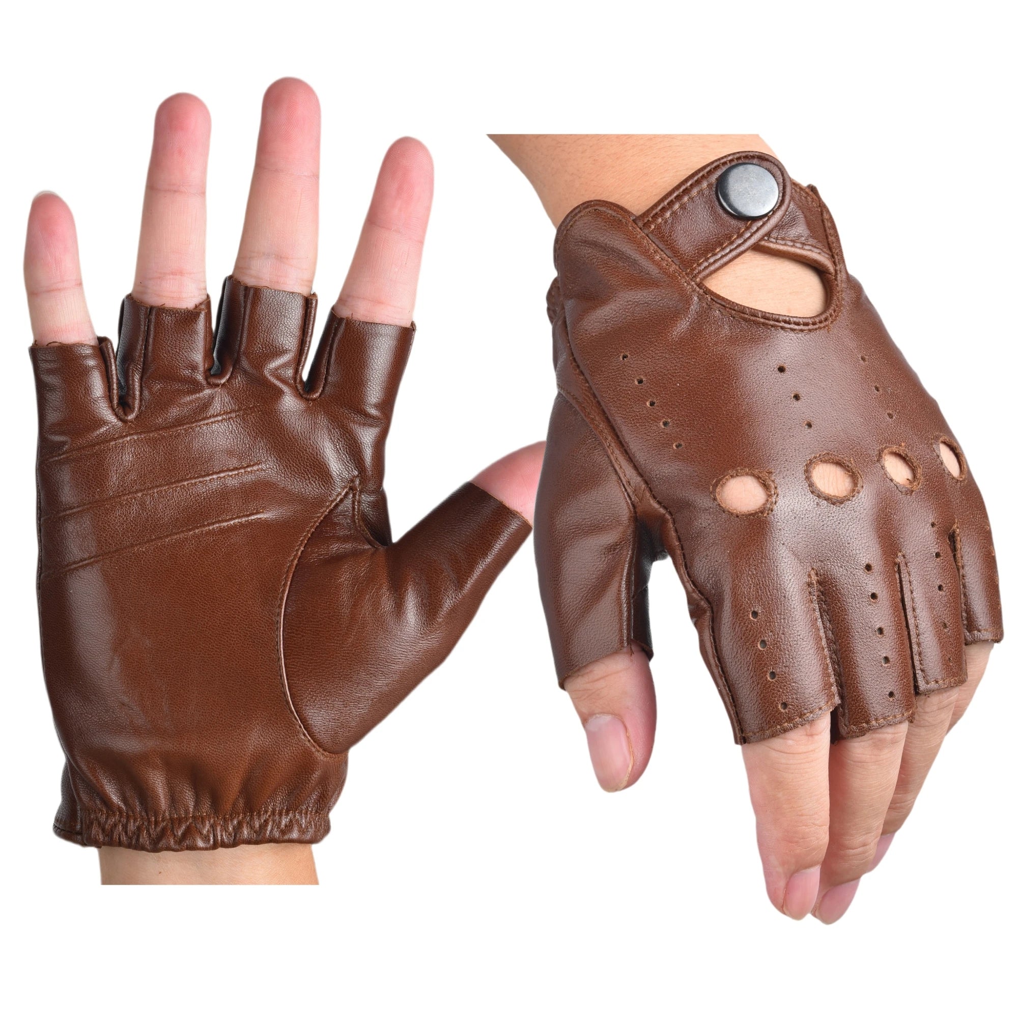 Calf Leather Driving Gloves