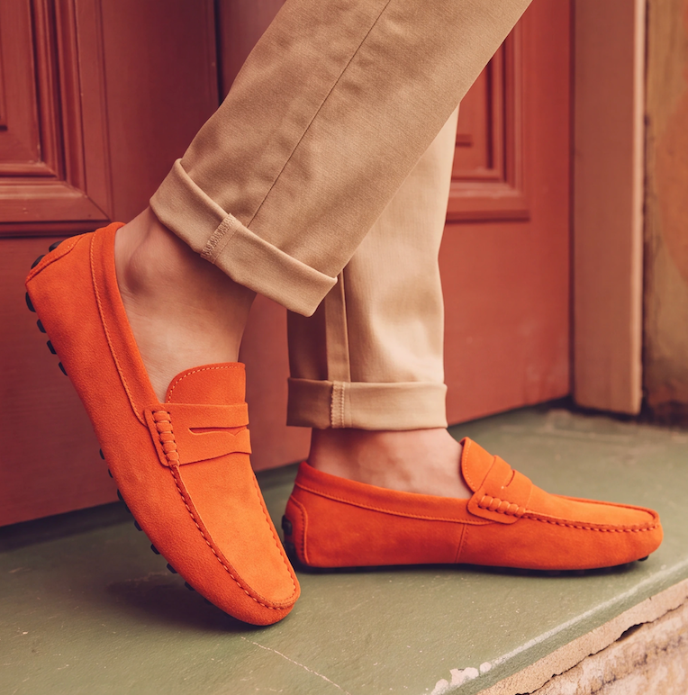 Moreno Suede Driving Loafer