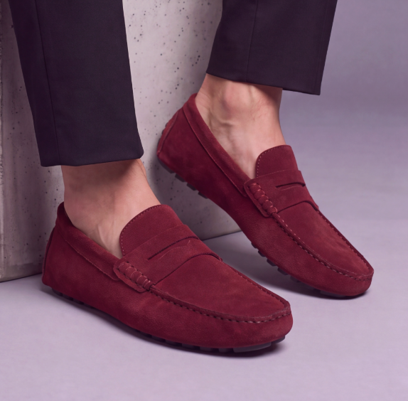 Moreno Suede Driving Loafer