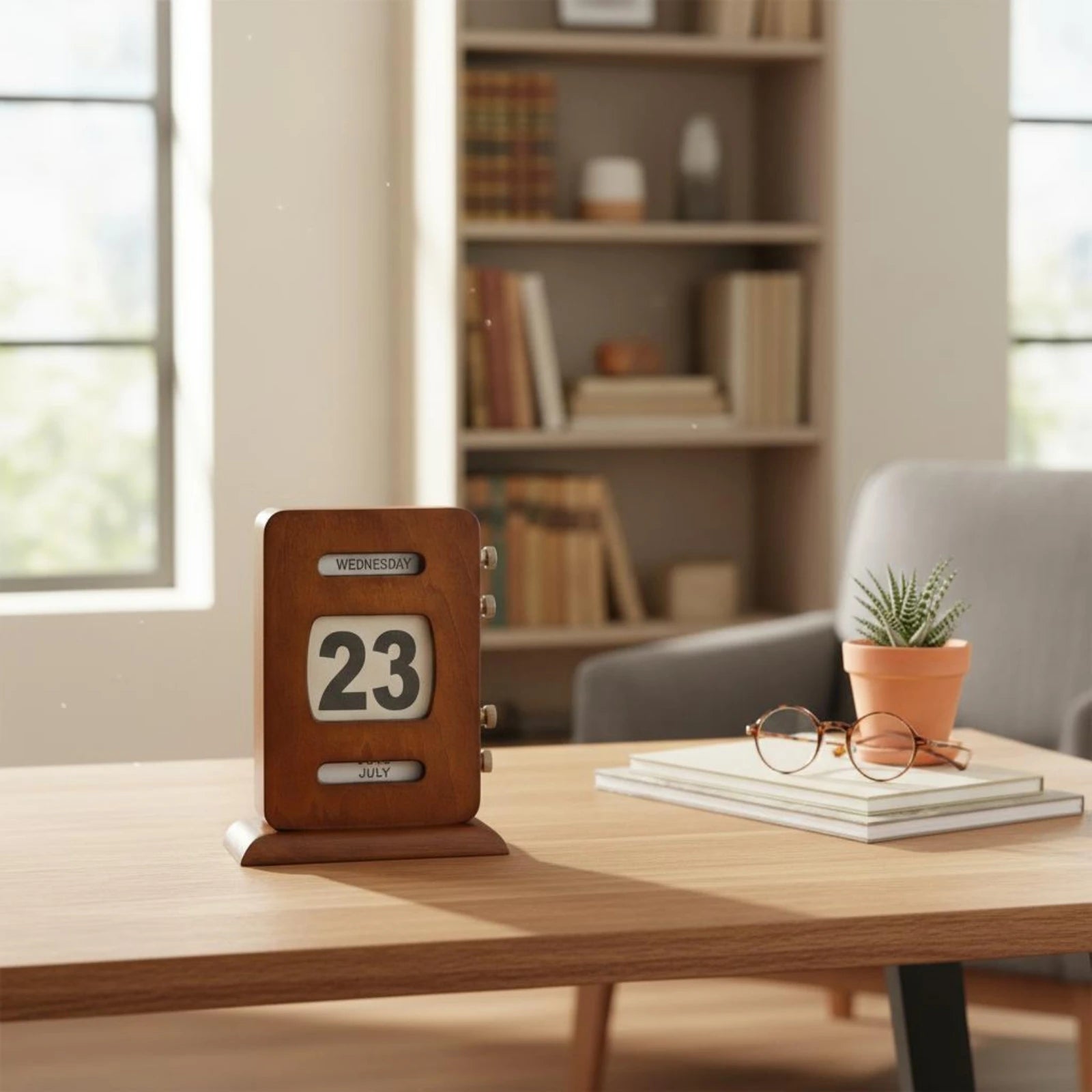 Perpetual Date Desk Calendar