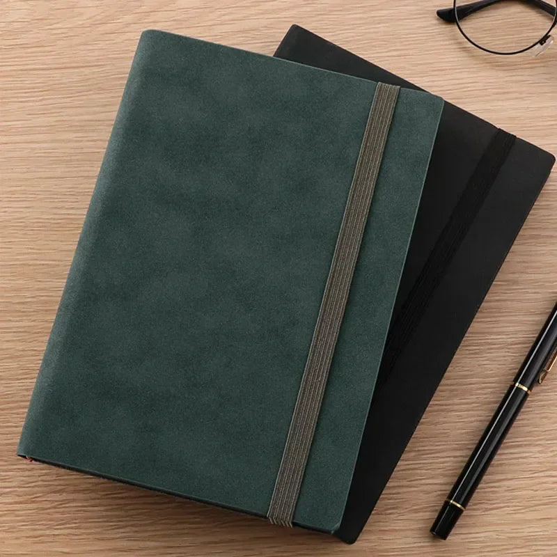 Twain Old Money Sheepskin Journal