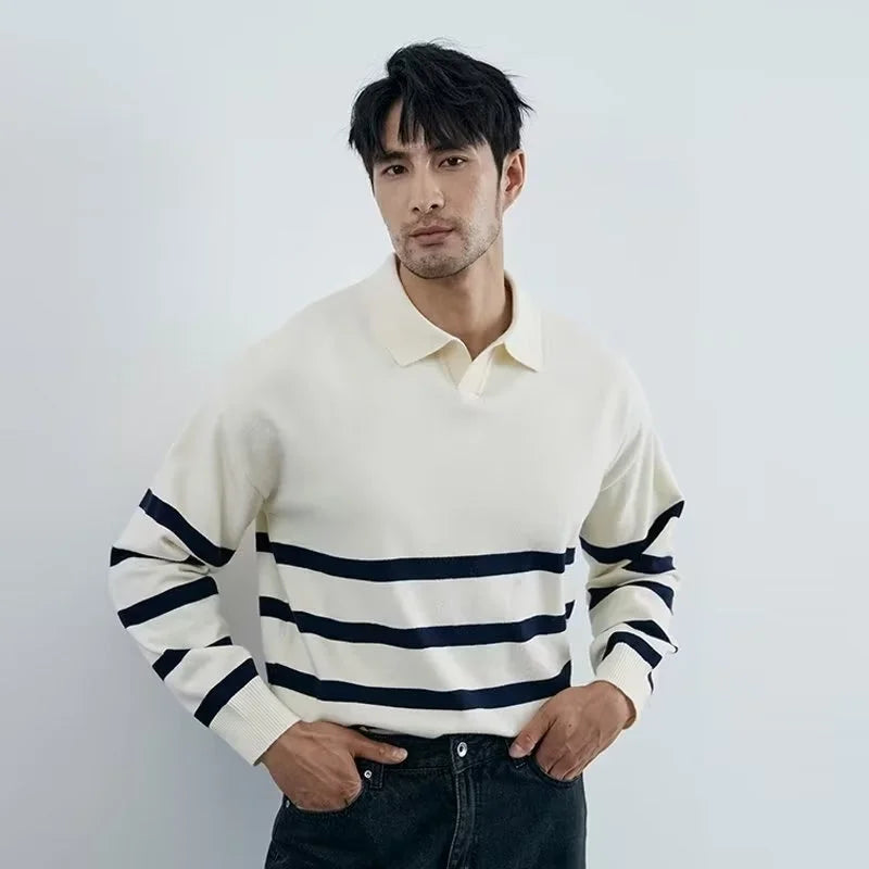 Santiago Long Sleeve Polo Knit