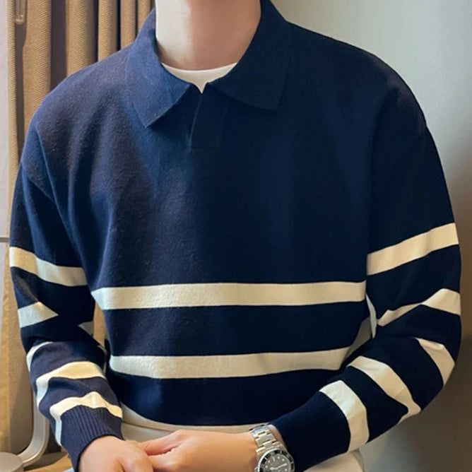 Santiago Long Sleeve Polo Knit