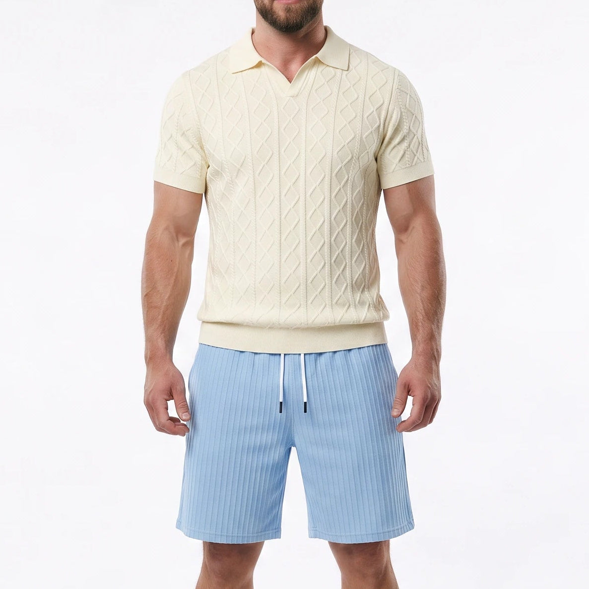 Amalfi Knitted Polo