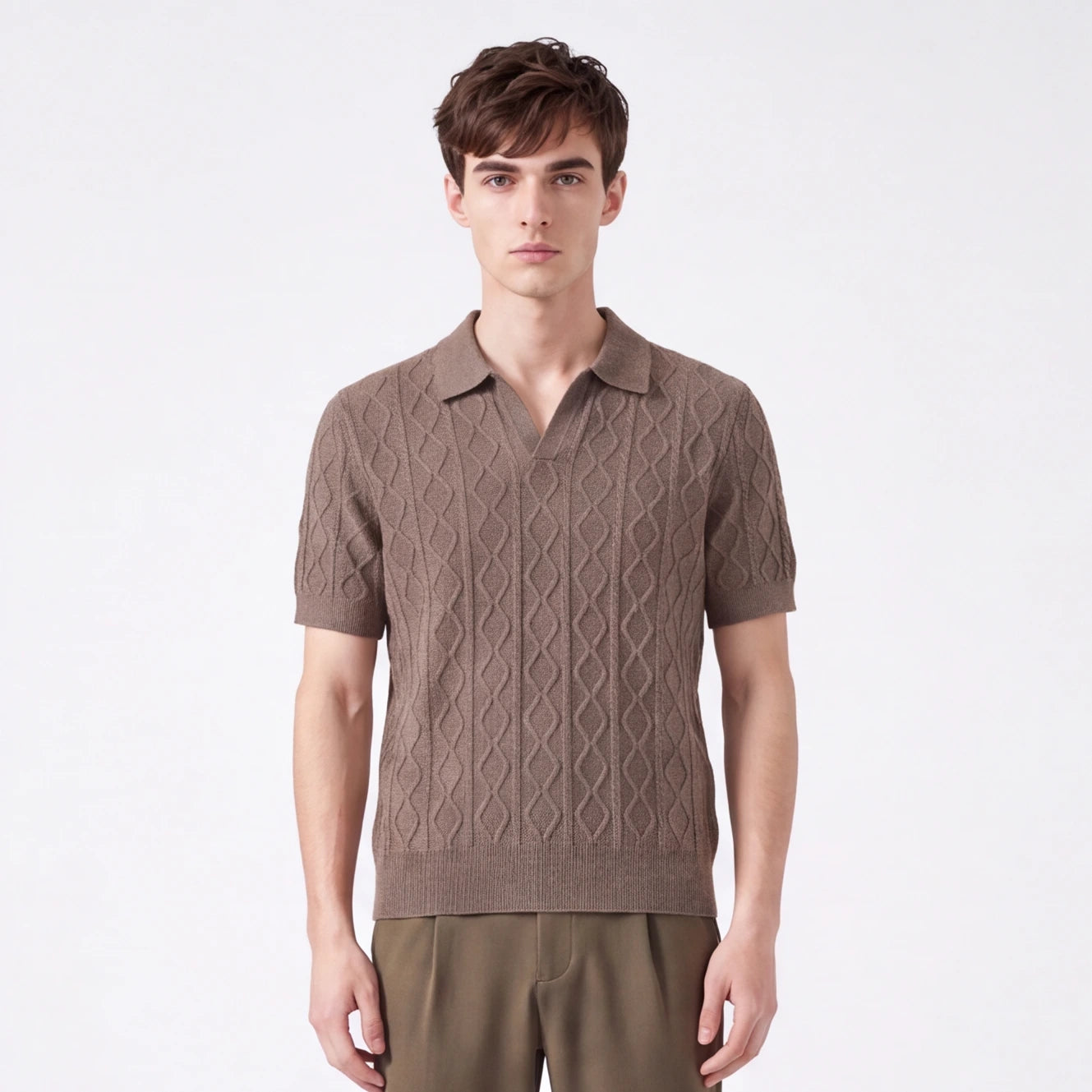 Amalfi Knitted Polo