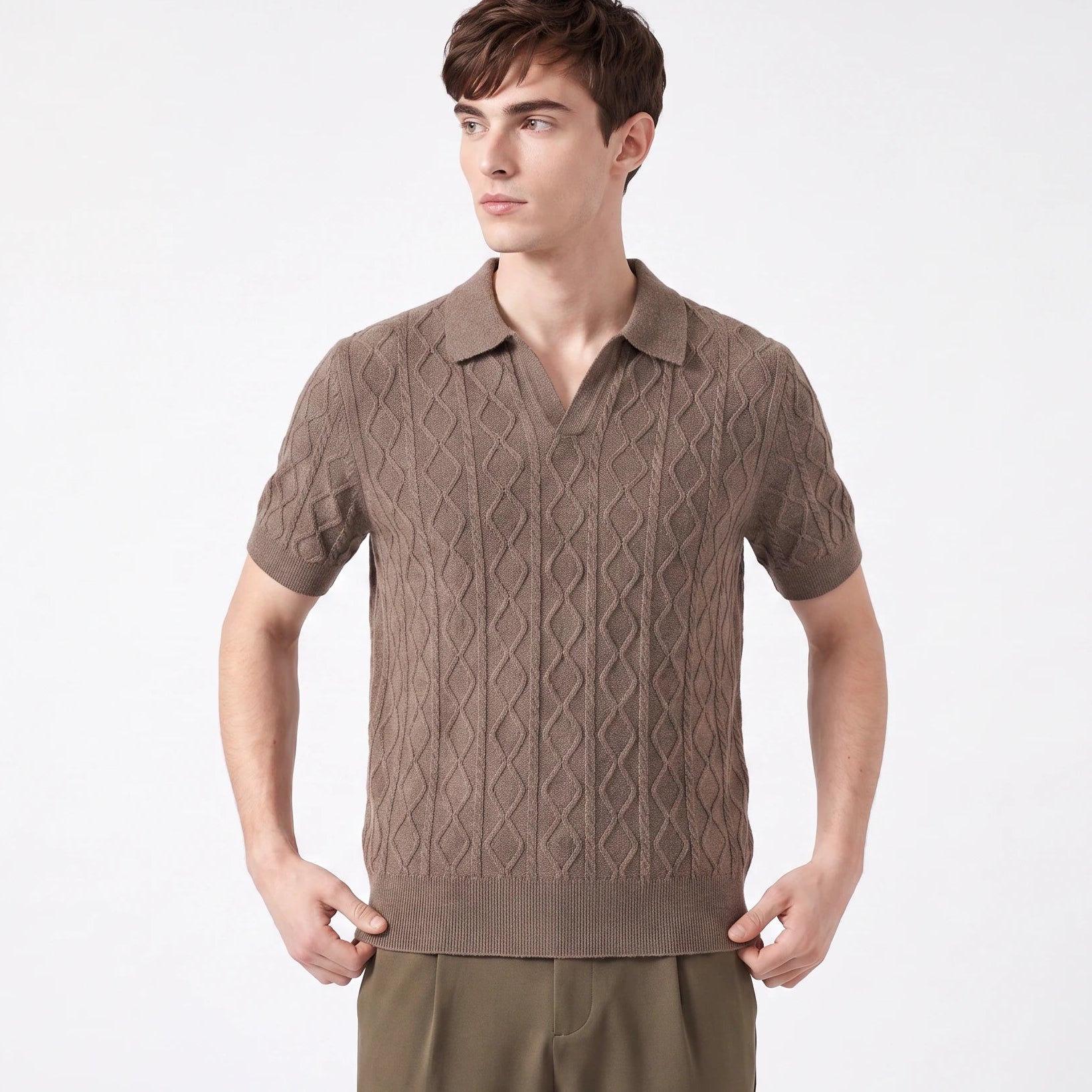 Amalfi Knitted Polo