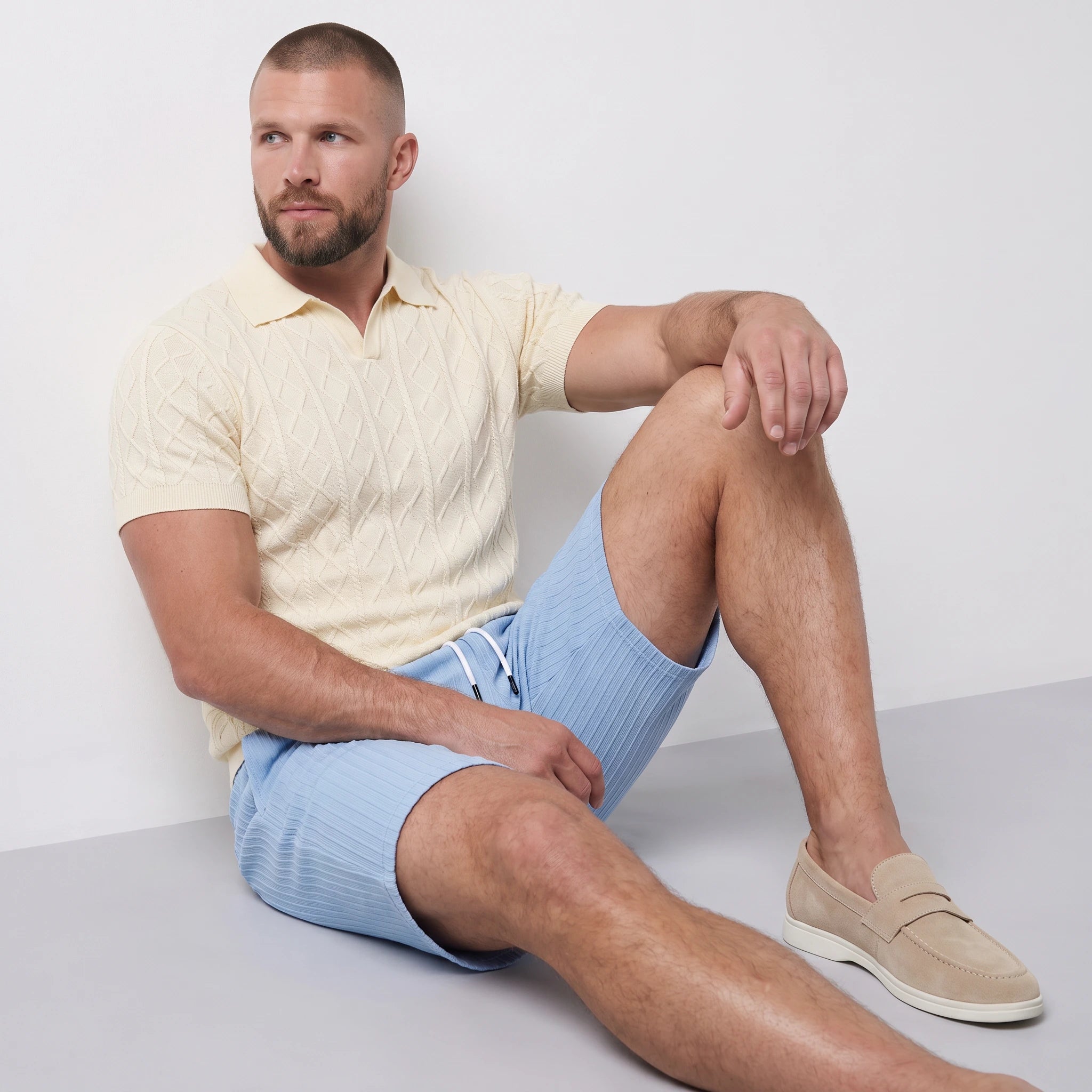 Amalfi Knitted Polo
