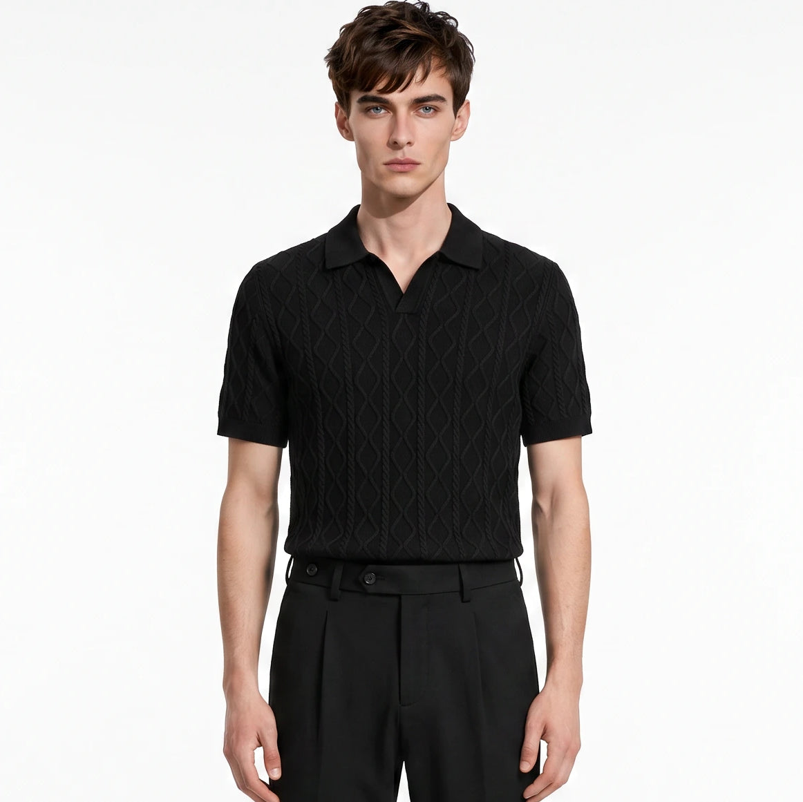 Amalfi Knitted Polo