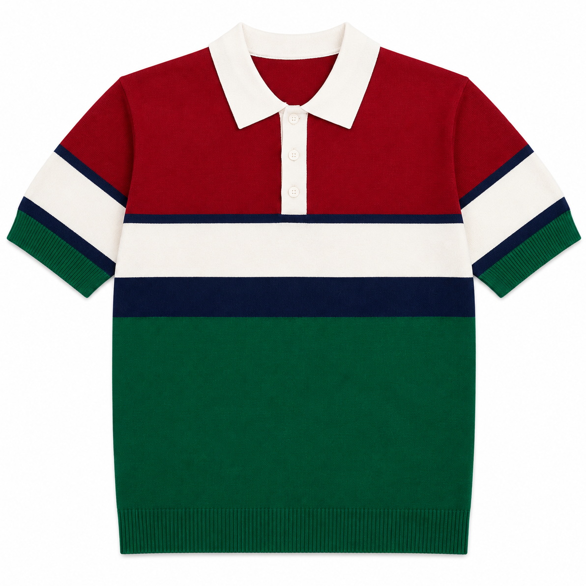 Antala Knitted Polo Top