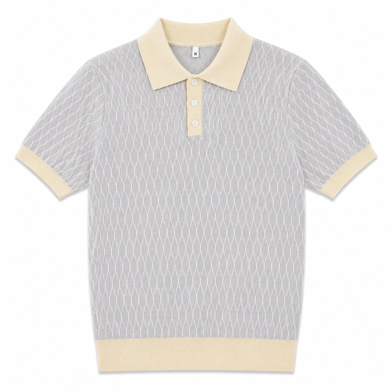 The Astoria Jacquard Knit Polo
