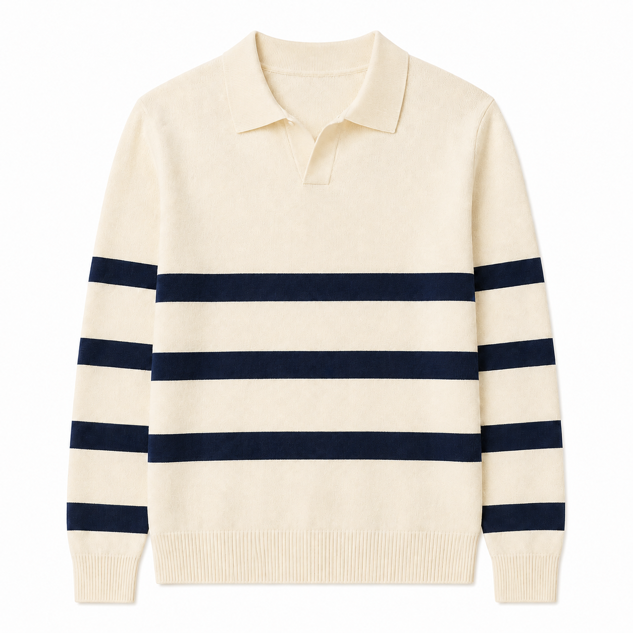Santiago Long Sleeve Polo Knit