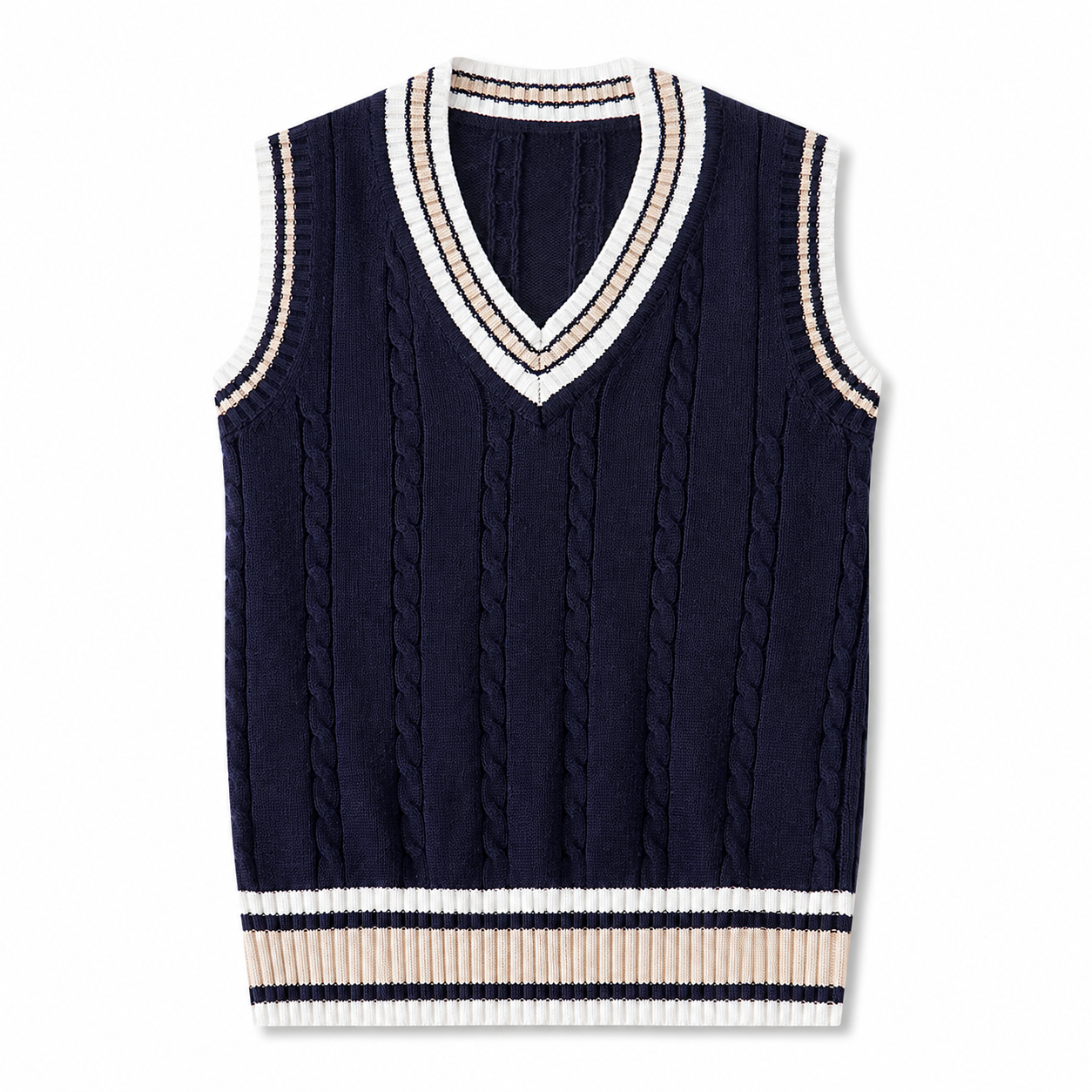 Oxford Knitted Vest
