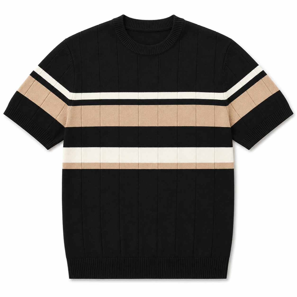Tarragano Knitted Crew Neck Top