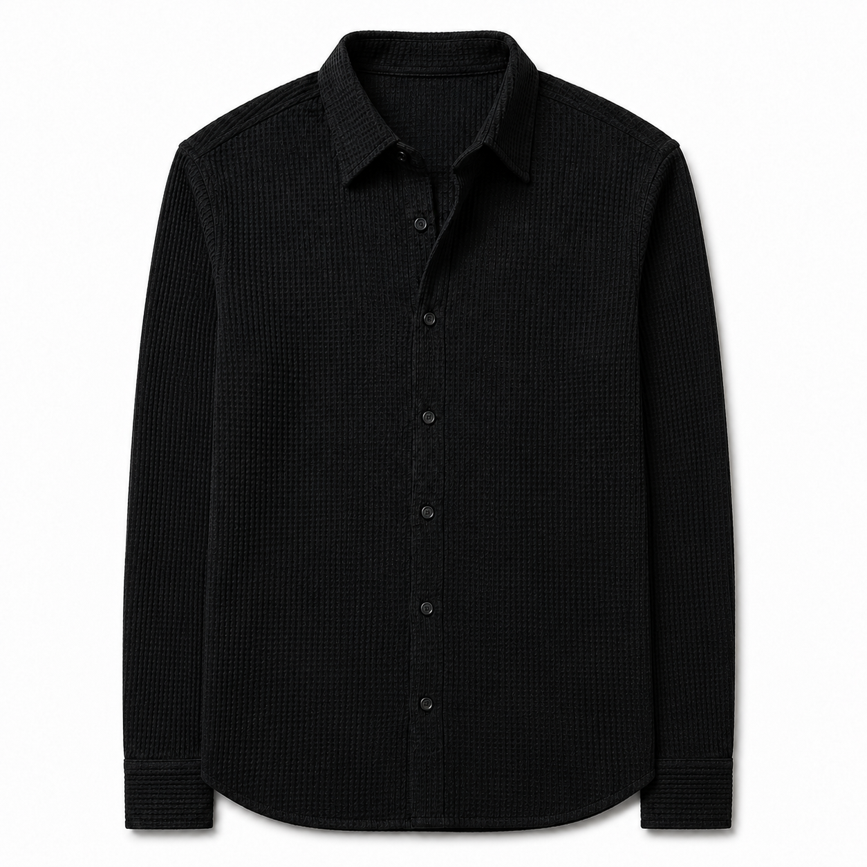 Waffle Dress Shirt