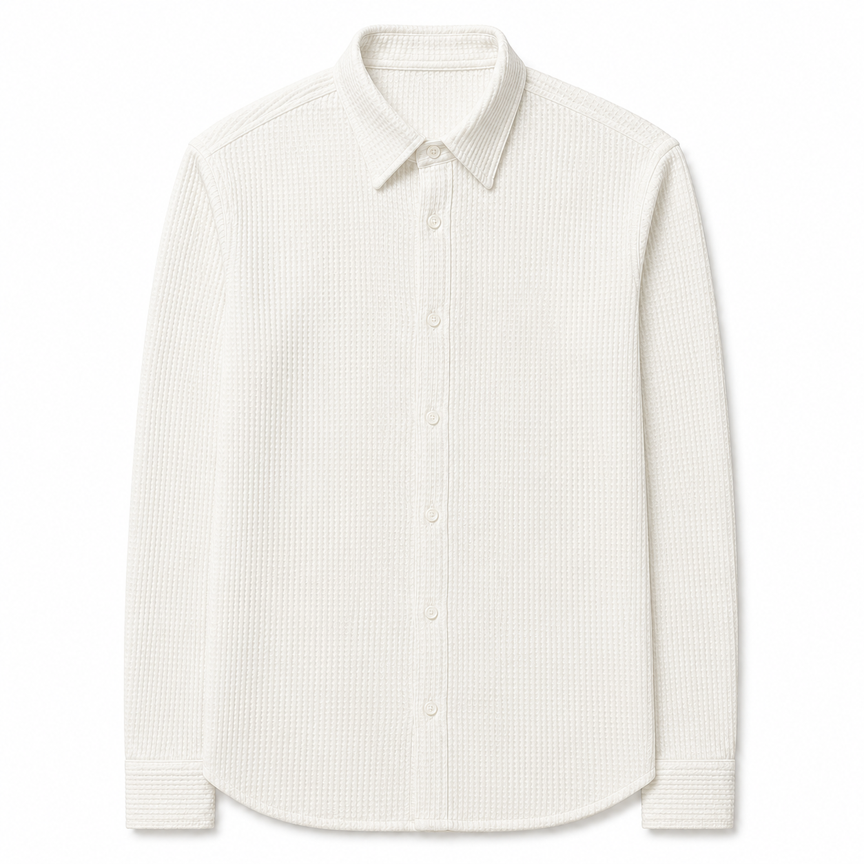 Waffle Dress Shirt