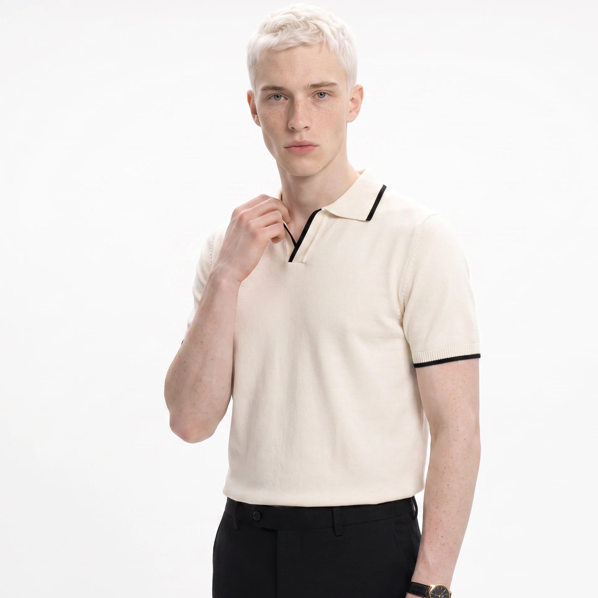 Newport Knitted Polo