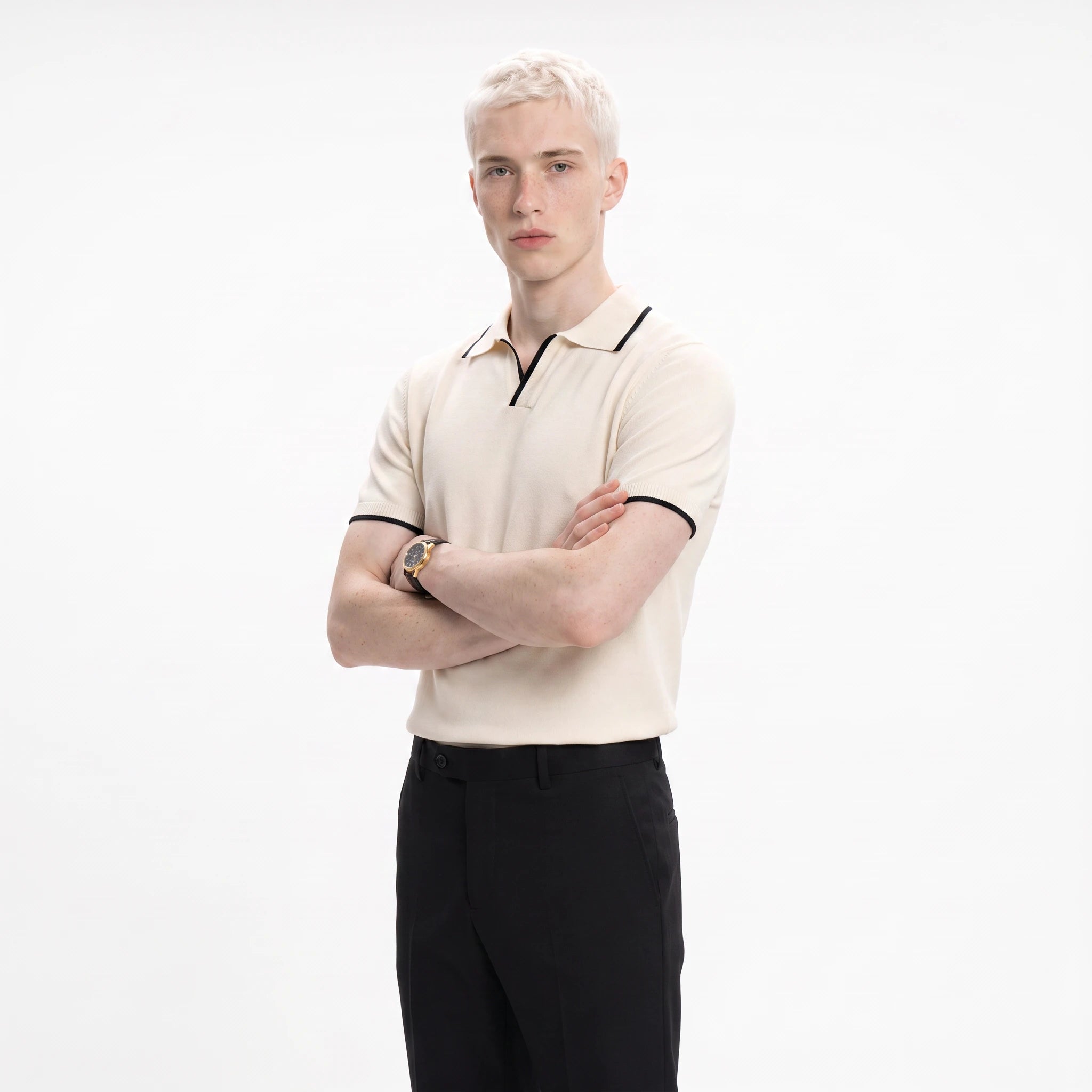 Newport Knitted Polo
