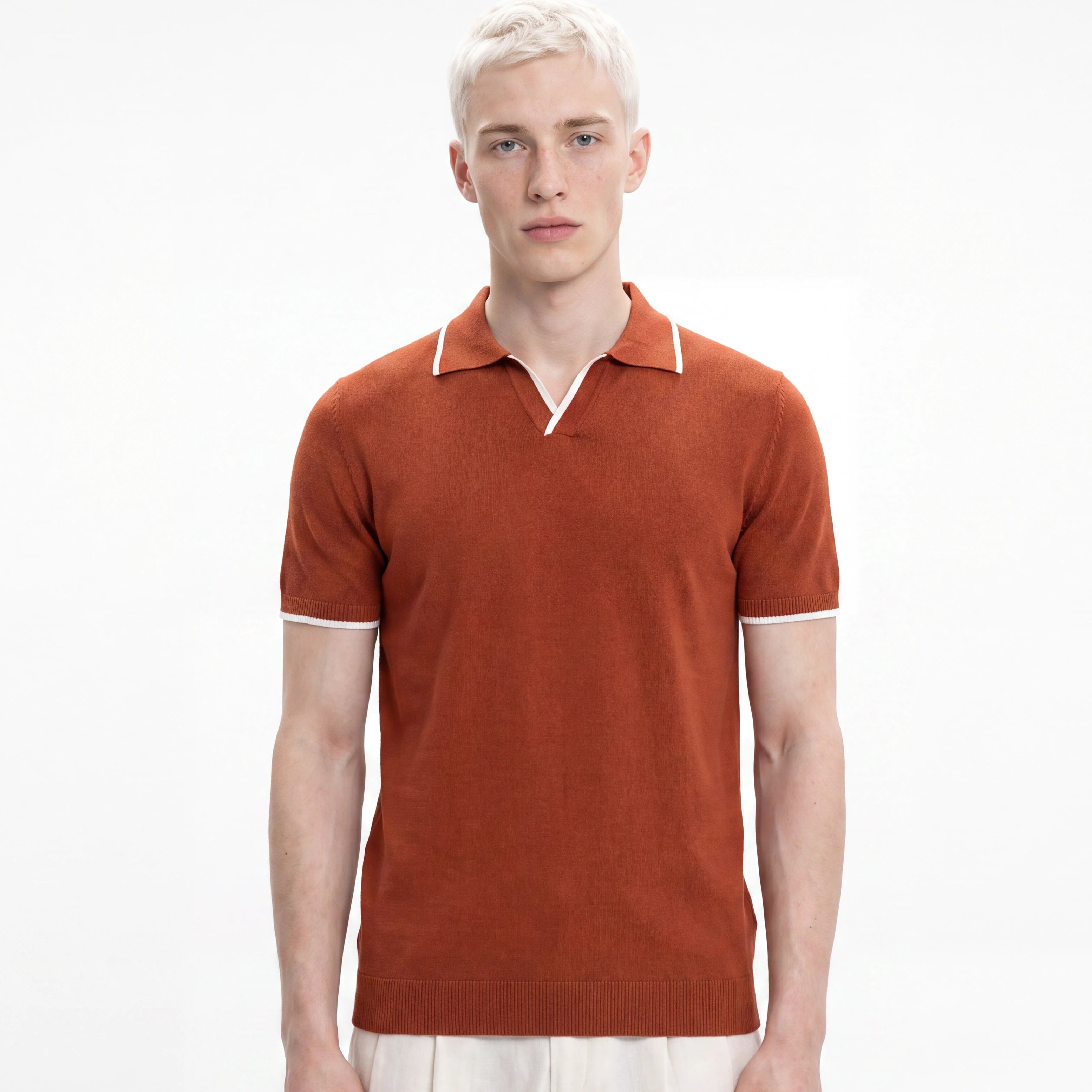 Newport Knitted Polo