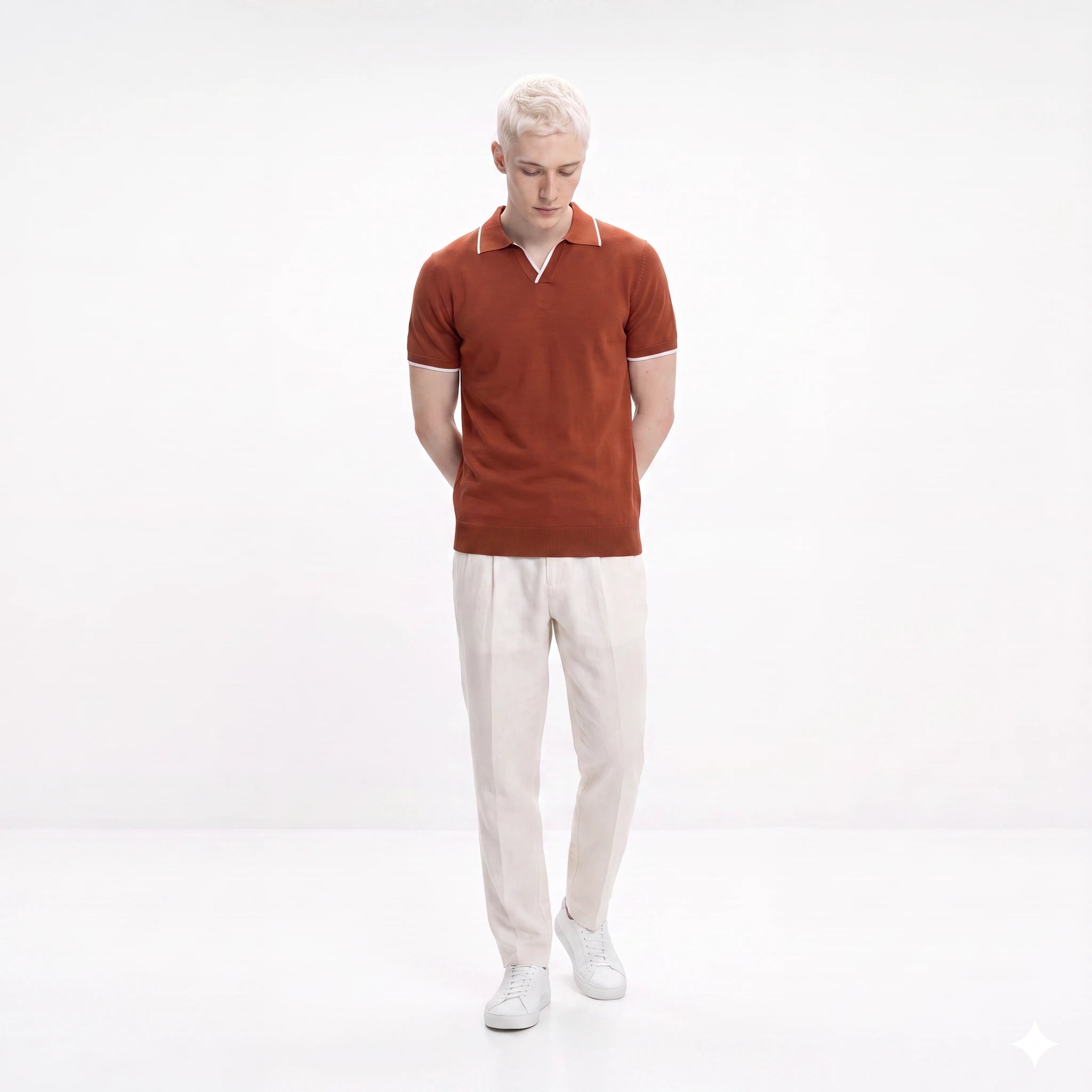 Newport Knitted Polo