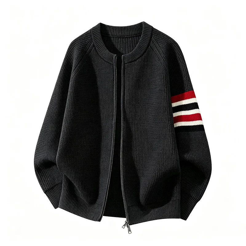 Thomas Knit Zip Cardigan