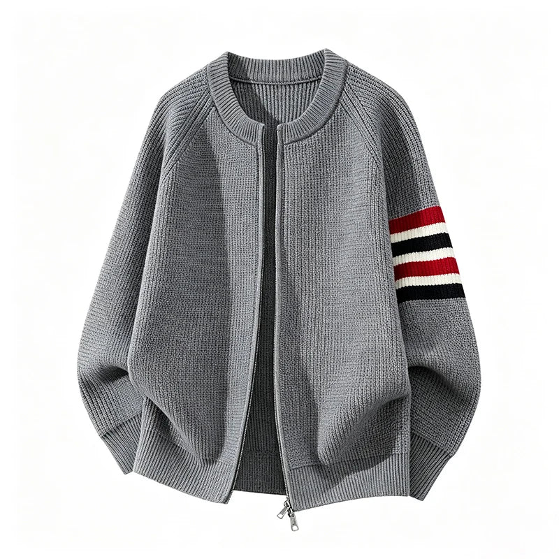 Thomas Knit Zip Cardigan