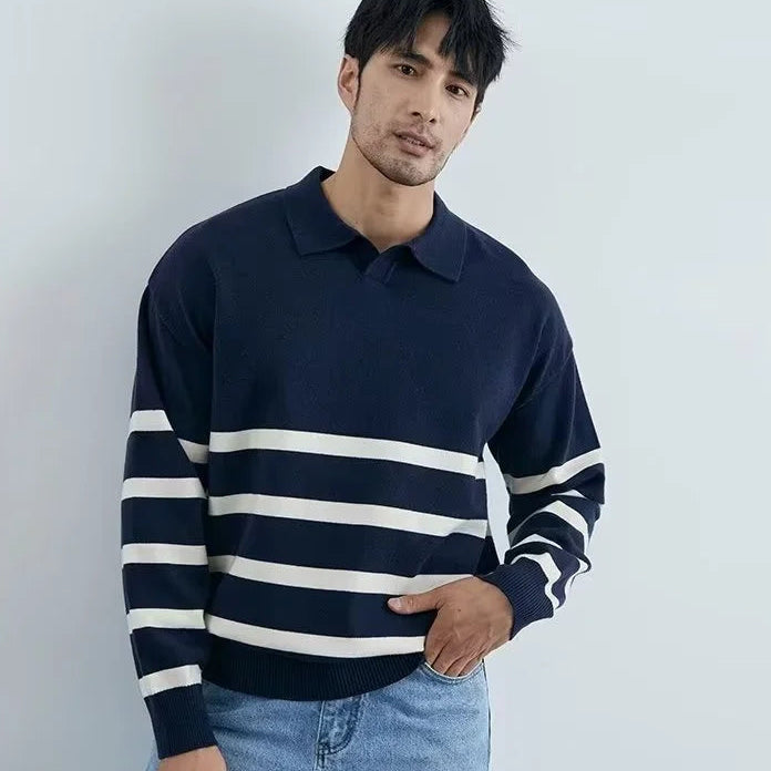 Santiago Long Sleeve Polo Knit