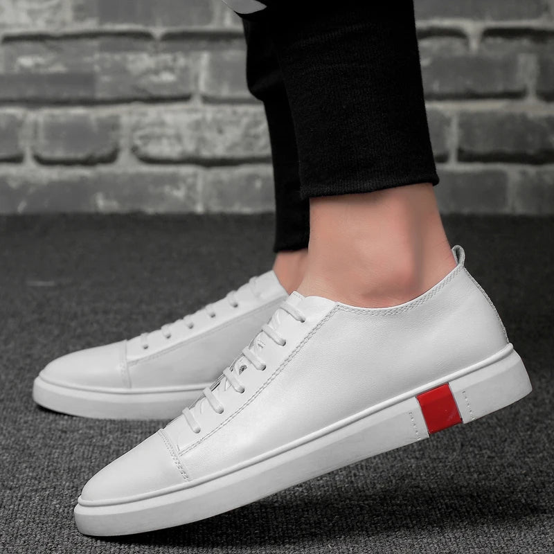 Garros Mens Leather Day Sneaker