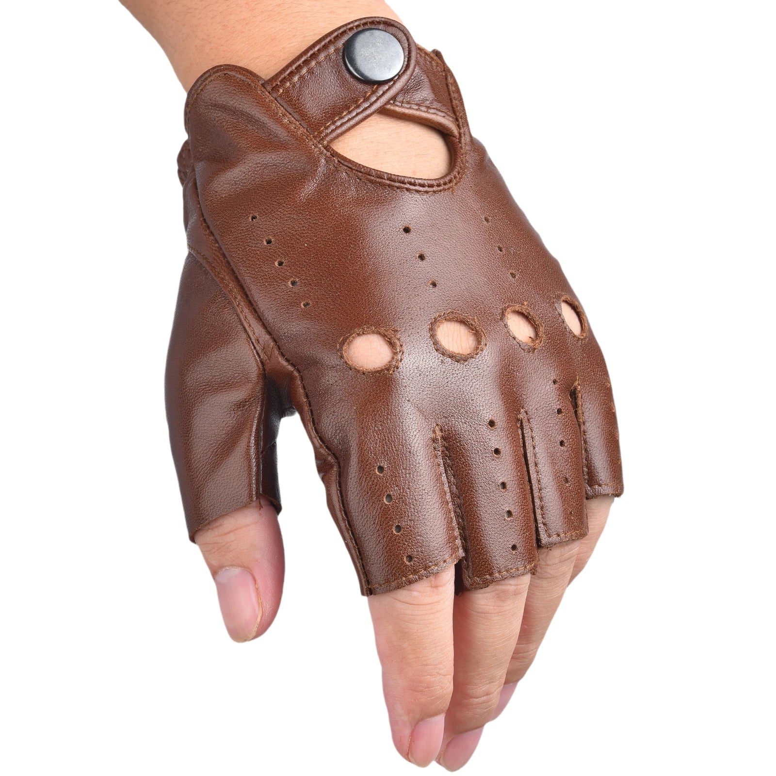 Calf Leather Driving Gloves