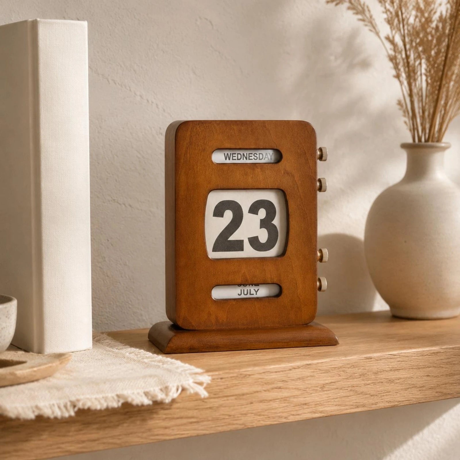 Perpetual Date Desk Calendar