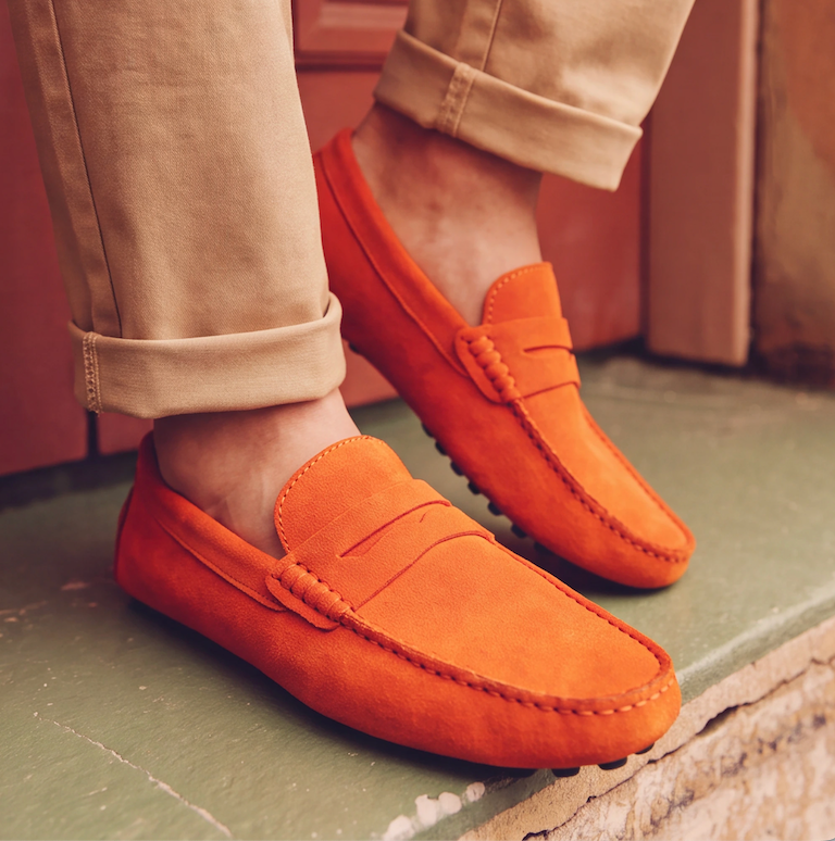 Moreno Suede Driving Loafer
