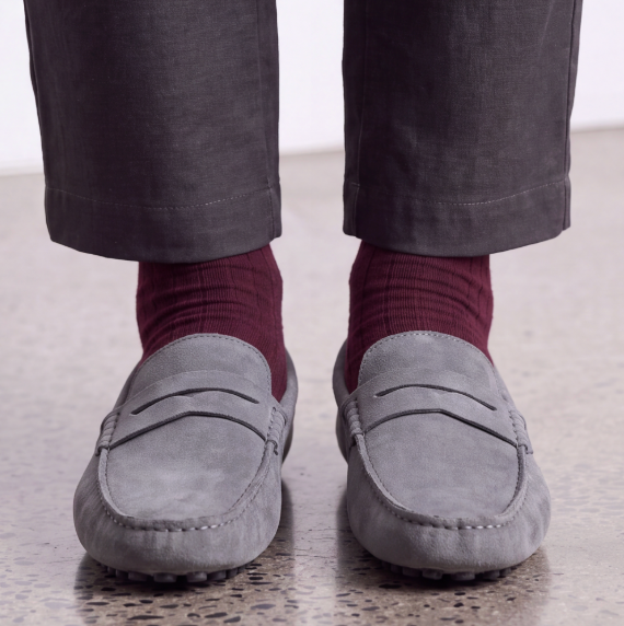 Moreno Suede Driving Loafer