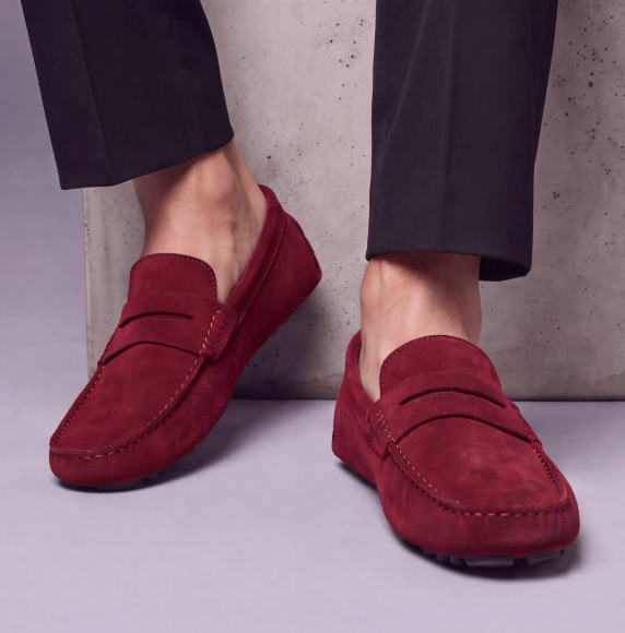Moreno Suede Driving Loafer
