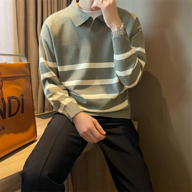Santiago Long Sleeve Polo Knit