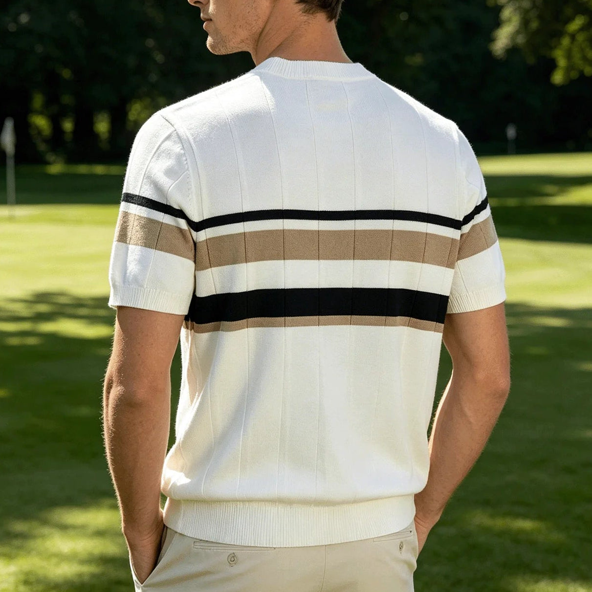 Tarragano Knitted Crew Neck Top