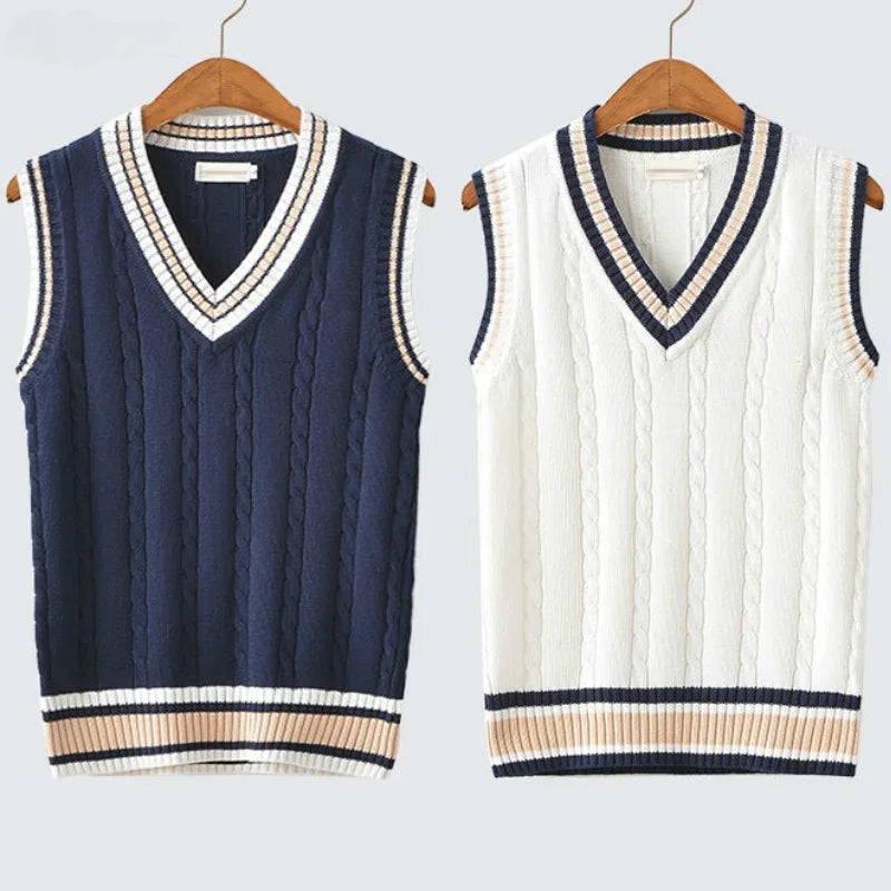 Oxford Knitted Vest