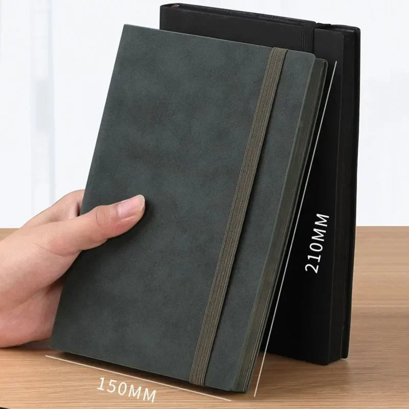 Twain Old Money Sheepskin Journal