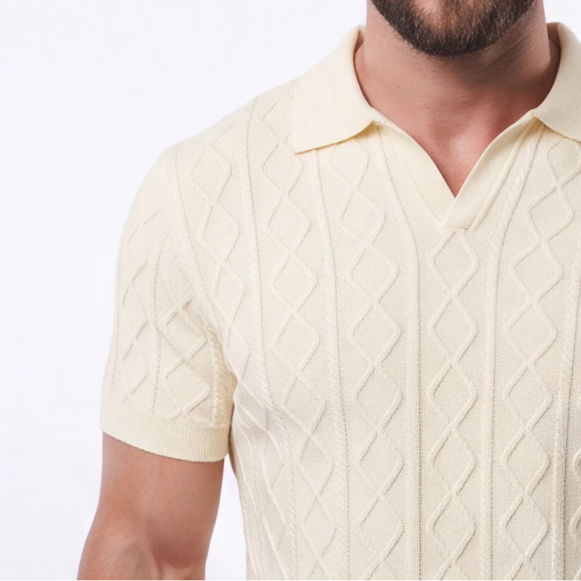 Amalfi Knitted Polo