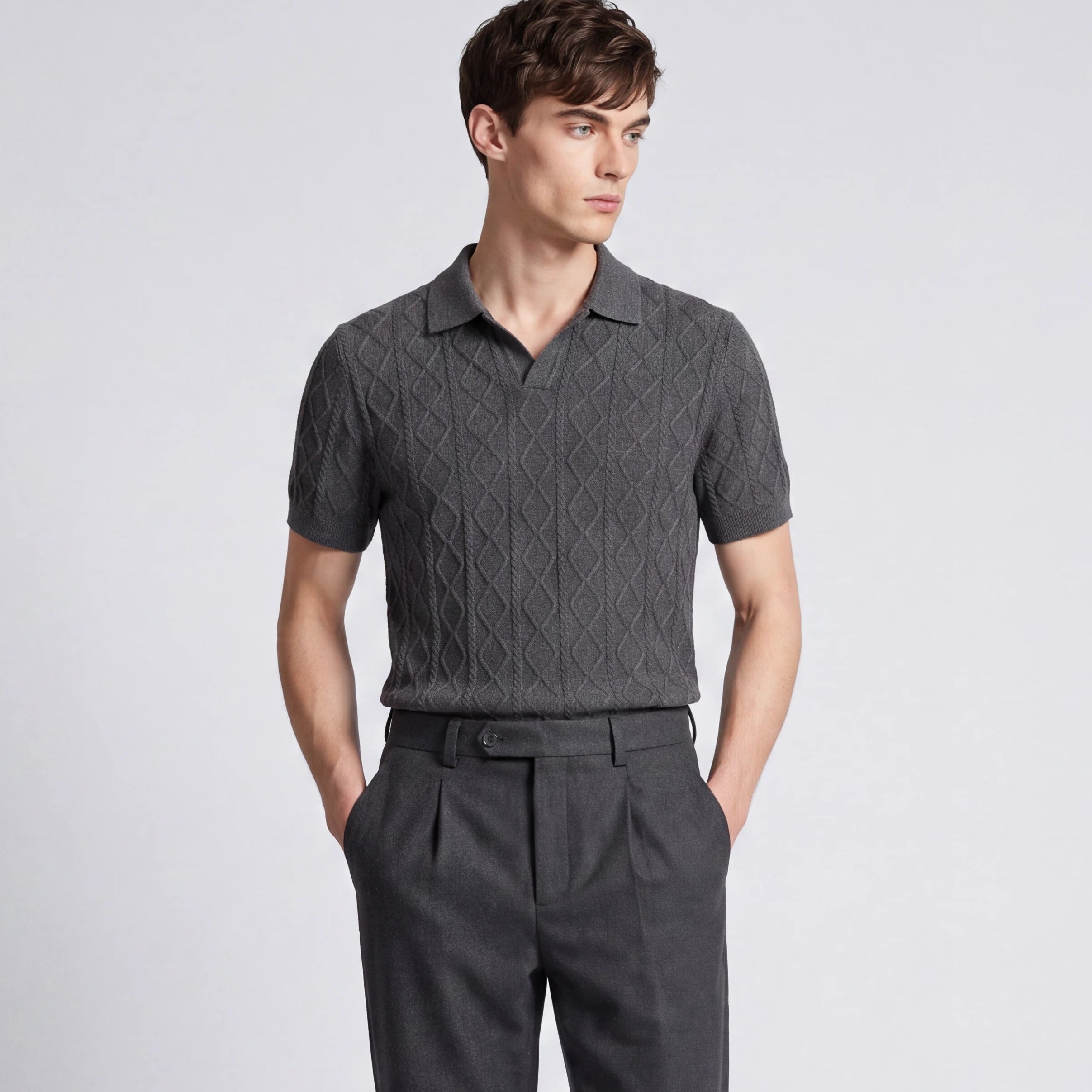 Amalfi Knitted Polo