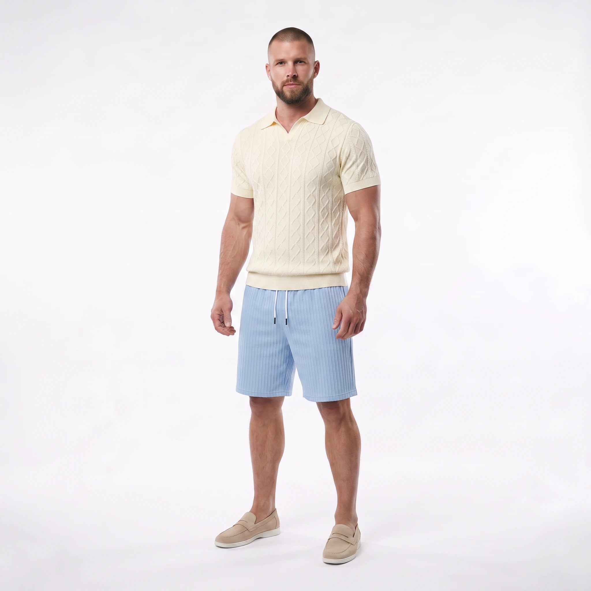 Amalfi Knitted Polo