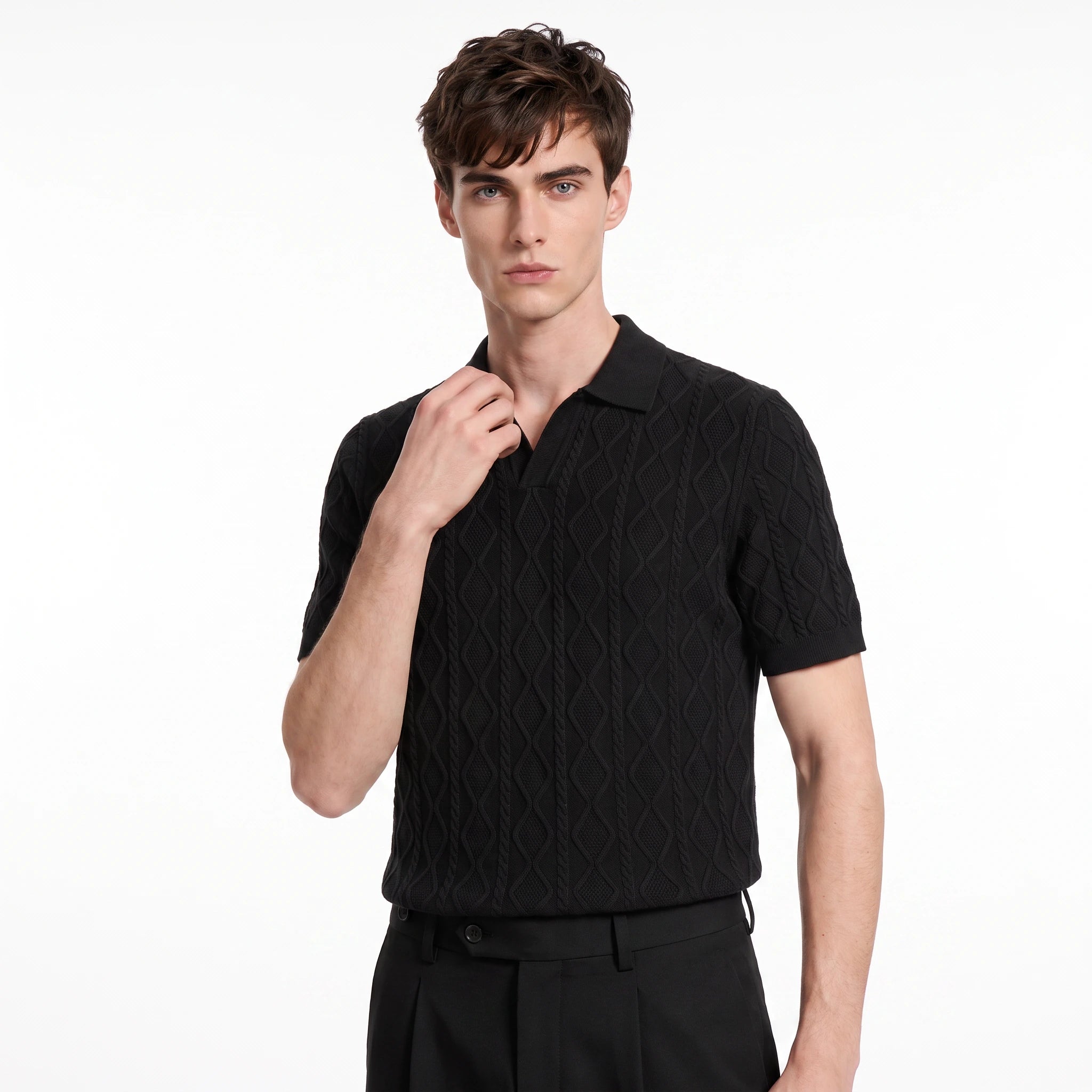 Amalfi Knitted Polo