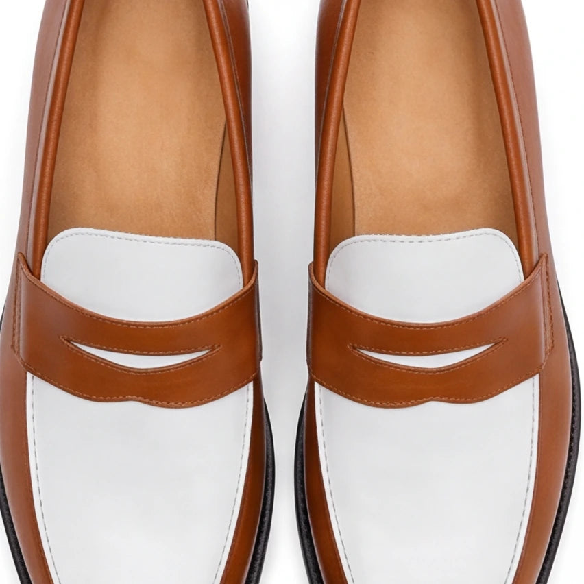 Bellagio Two Tone Penny Loafer
