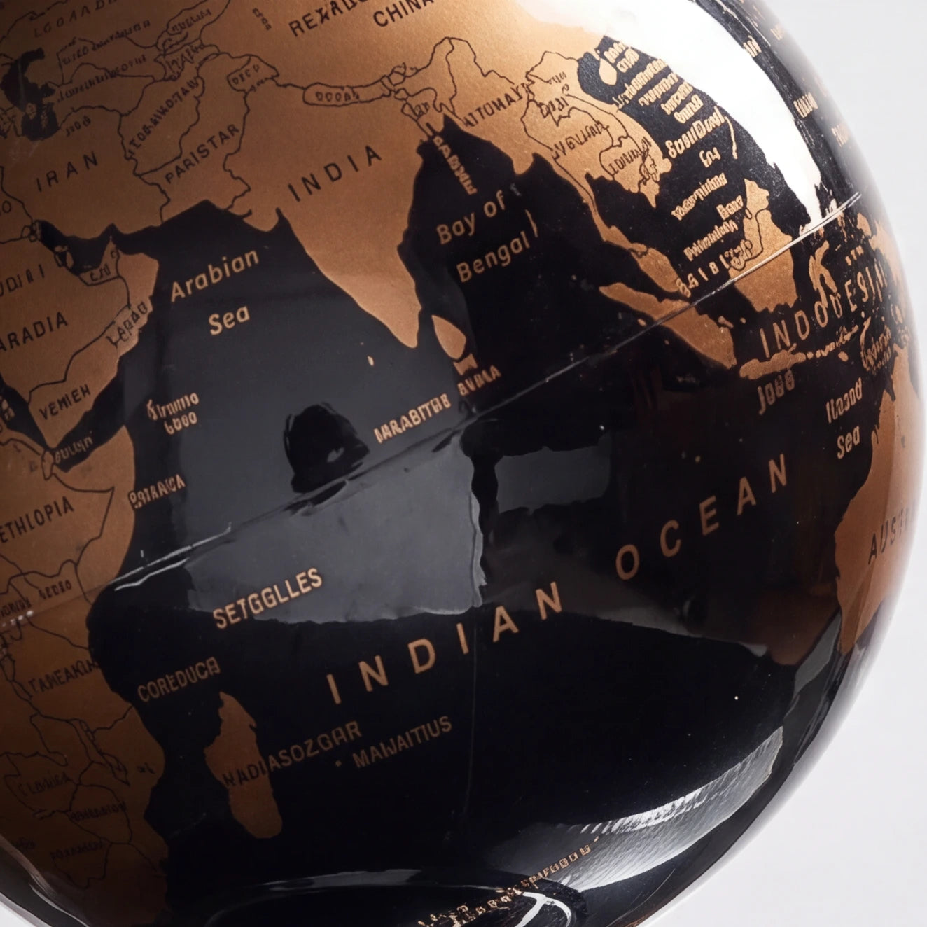 Galileo World Globe Desk Ornament